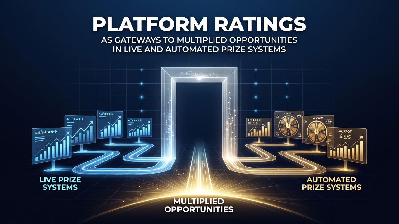 Platform ratings dashboard showing live dealer tables and automated slot systems with opportunity multipliers highlighted